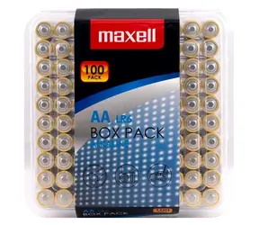 Maxell LR6 AA / Alkalická batéria / 1,5 V / 100 ks (10× 10 ks)