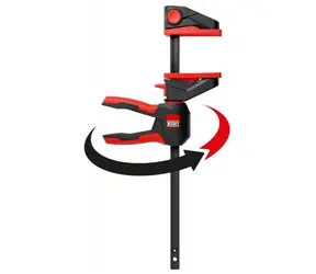 Bessey EZ360-30 / Jednoručná zvierka s otočnou rukoväťou / 300 x 80 mm / upínacia sila až 1400 N