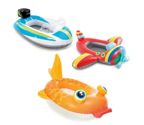 INTEX Nafukovací čln / veselý vzor / do 27 kg / 3-6 rokov
