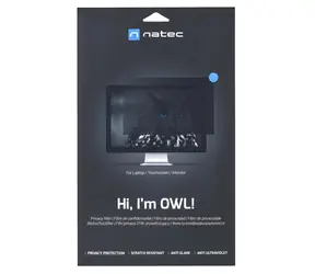 Natec Owl / Privátny filter / 17.3" / 16:9 / antireflexný