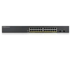 ZyXEL GS1900-24HP v2 / Switch / SMART Managed PoE / 24x Gigabit RJ45 / 2x Gigabit SFP / PoE budget 170W