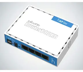 Mikrotik RB941-2nD / Router / RouterOS L4 / 32MB RAM / 4X LAN / Wi-Fi 2,4 GHz 802.11b/g/n