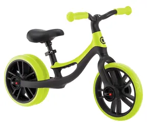 GO BIKE Odrážadlo Elite Duo limetková zelená / Nosnosť 20 kg / Nastaviteľné sedlo / Od 2 rokov
