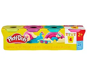 Hasbro Play-Doh sada 4 téglikov / 4 x 85 g / od 2 rokov