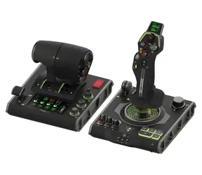 Turtle Beach VelocityOne Flightdeck čierna / Joystick a plynová páka / pre PC / OLED displej / 139 tlačidiel