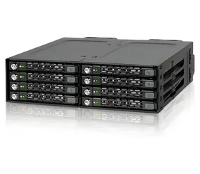 ICY Dock MB998SK-B čierna / Backplane pre 8x 2.5" HDD / SSD / SATA III / Hot-Swap / 1x 5.25"