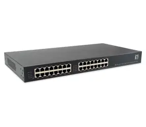 LevelOne POH-1620 / PoE Midspan Hub / 16x GE / 400W / 19 "rack / 1U