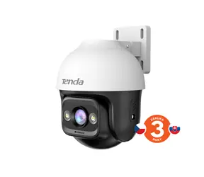 Tenda RH3-WCAv2 biela / Vonkajšia otočná IP kamera / IP65 / 3MP / Wi-Fi / RJ45 / ONVIF / nočné videnie 30 m