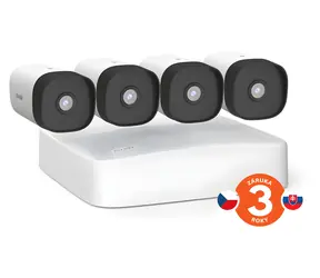 Tenda K4P-4TR / Kamerový set / 4CH NVR + 4X IP kamera 4MP / PoE / IP67 / zvuk