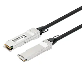 Intellinet 508513 QSFP+ DAC Twinax / Prepojovací kábel / 40 Gigabit Ethernet / 2 m / medené jadro
