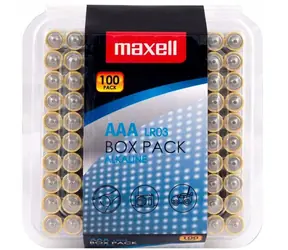 Maxell LR03 AAA / Alkalická batéria / 1,5 V / 100 ks