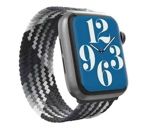 Gear4 Remienok Apple Watch 41/40/38mm sivá/melír / Remienok / Nylon / Veľkosť S/M