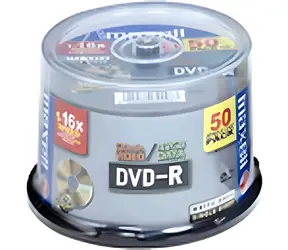 Maxell DVD- R / Optické médium / 4,7 GB / 16x / 50 ks / Cake box