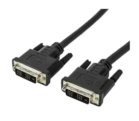 Techly ICOC-DVI-8050 čierna / Kábel DVI-D - DVI-D / Single Link / 5 m / pozlátené konektory