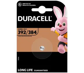 Duracell SR41 392/384 / Gombíková batéria / Oxid strieborný / 1,5 V / 1 ks