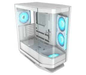 COUGAR FV270 biela / PC skriňa / Midi Tower / E-ATX / ATX / ARGB / tvrdené sklo / bez zdroja