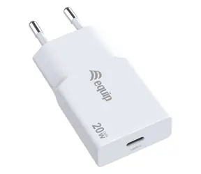 Equip GaN 20W biela / Sieťová nabíjačka / USB-C / Power Delivery 3.0 / Quick Charge 3.0