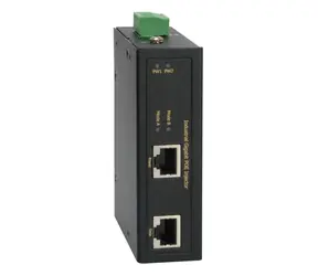 LevelOne IGP-0101 čierna / PoE injektor / Gigabit / 802.3 AF/at / 36 W / -40 až 75 °C