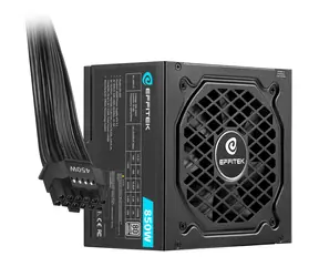 EFFITEK 850W / Napájací zdroj / ATX 3.1 / PCIe 5.1 / 80 PLUS Silver