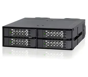 Icy Dock ToughArmor MB699VP-B V3 čierna / Backplane pre 4X 2,5" U.2/U.3 SSD / PCIe 4.0 / OCuLink / Hot-Swap