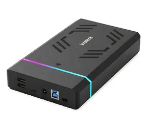 Inateck FE3003 čierna / Externý box / RGB / 2,5 / 3,5 "SATA HDD / SSD / USB 3.0