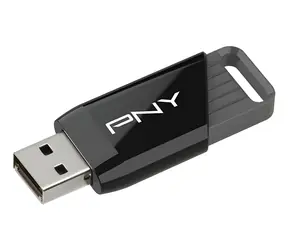 PNY Attaché X 64GB čierny / Flash disk / USB 3.2 Gen 1 / čítanie 130 MB/s