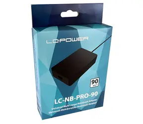 LC-Power LC- NB-PRO-90 / Napájací adaptér pre notebook / 90 W / 100-240 V