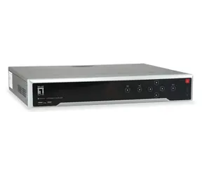 LevelOne NVR-1332 / Rekordér / NVR / 32 kanálov / do 12Mpix / 4X HDD slot / 2x LAN / HDMI