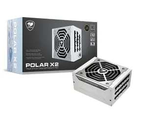 COUGAR Polar X2 1050W strieborná / PC zdroj / ATX 3.1 / 1050 W / 80 PLUS Platinum / modulárny