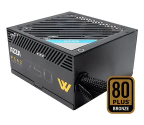 Azza PSAZ-750W / Zdroj / 750W / Aktívny PFC / 120mm ventilátor / 80 PLUS Bronze