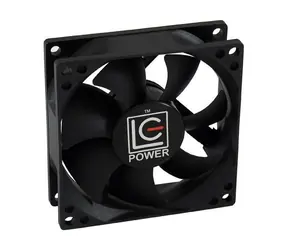 LC-Power LC-CF-80 čierna / Ventilátor / 80 mm / PWM / 2200 RPM / 25,1 dB