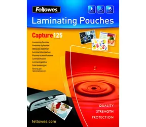 Fellowes Laminovacia fólia Capture A6 lesklá / 125 mic / 100 ks