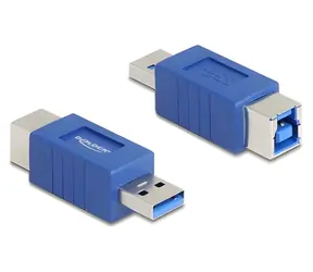 DeLock 67217 USB Type-A - Type-B modrá