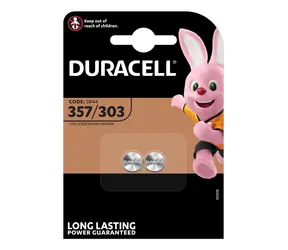 Duracell SR44 / Batéria / Oxid strieborný / 1,5 V / 2 ks
