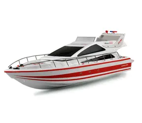 AMEWI RC čln Atlantica Yacht modrá, červená, biela / RTR / NiMH akumulátor 2000 mAh / vek 14+