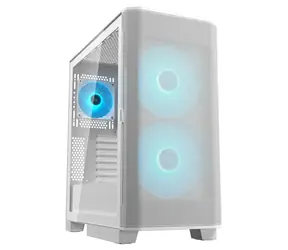COUGAR Airface FLO ARGB biela / PC skriňa / E-ATX / ATX / micro-ATX / mini-ITX / priehľadná bočnica / bez zdroja