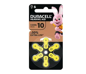 Duracell EasyTab 10 (PR70) / Batéria do načúvadla / 6 ks