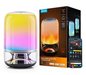 Govee Table Lamp 2 Pro x Sound by JBL / Chytrá stolná lampa / reproduktor JBL / RGBICWW / 600 lm / BT / Wi-Fi