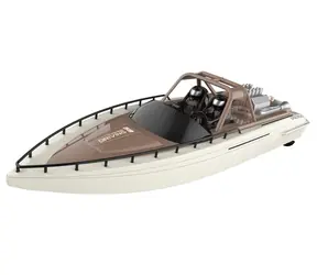 AMEWI RC loď Aimee Speed Boat béžová / 2,4 GHz / 800mAh Li- ION / 15 km/h
