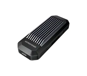 GrauGear G-M202-AC-10G čierna / Externý rámček SSD / M.2 NVMe & SATA / USB-C / 10 Gbit/s