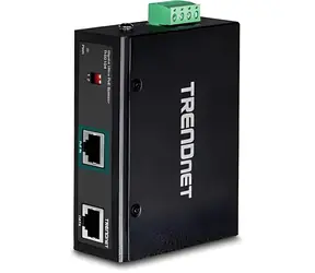 Trendnet TI-SG104 / PoE splitter / UPoE 60W / kovové prevedenie / IP30 / 2x GbE
