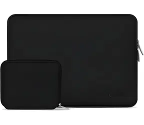 Tech-Protect NeoSlim čierna / Puzdro pre notebook / 15-16" / neoprén / + malá taška