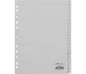 Durable AZ sivá / Register / A4 / PP / 24 dielov / 10 ks