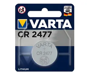 Varta CR2477 / Gombíková batéria / 3V / 650 mAh / lítium / 1 ks / v blistri