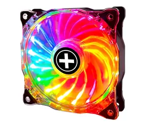 Xilence XPF120G.ARGB.PWM transparentný / Ventilátor / 120 mm / ARGB / PWM / 66 CFM