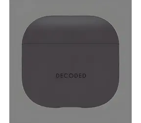 Decoded Silicone Aircase antracitová / Puzdro / Apple AirPods 4