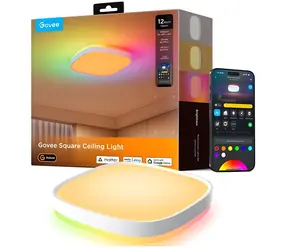 Govee H80A4 / Stropné LED svietidlo / RGBWW+RGBIC / 2400lm / 2700-6500K / Wi-Fi + Bluetooth