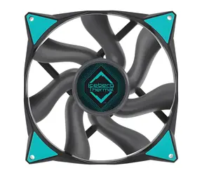 Iceberg Thermal IceGALE čierna / Ventilátor / 140 mm / 1600 RPM / 96 CFM / 36 dB / PWM