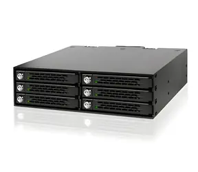 Icy Dock MB996SK-6SB čierna / Backplane pre 6x 2,5" HDD / SSD / SATA III / Hot-Swap