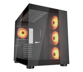 COUGAR FV150 ARGB čierna / Počítačová skriňa / Midi-tower / ATX / tvrdené sklo / bez zdroja